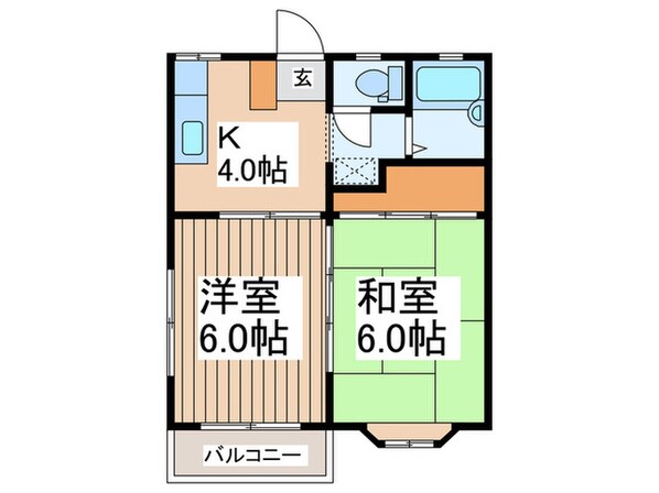 リバーサイドグリーンの物件間取画像